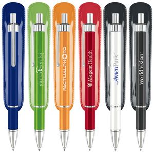 Gifts Ideas - Promos4sale.com - Promotional Products, Promotional Items - Color Block Ballpoint Pen with Pouch